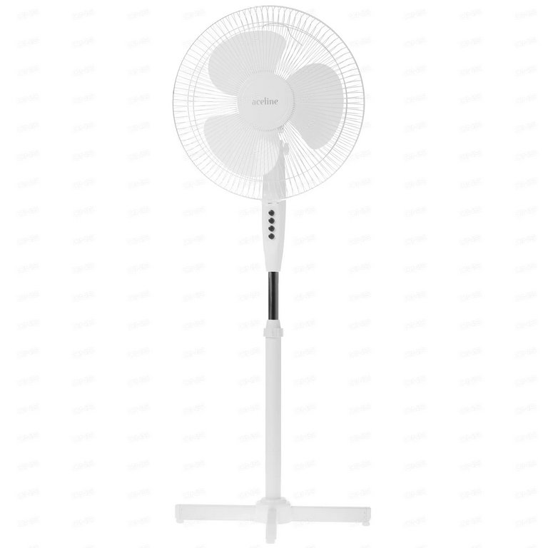 Вентилятор напольный Aceline 35Вт, 3 скорости, белый