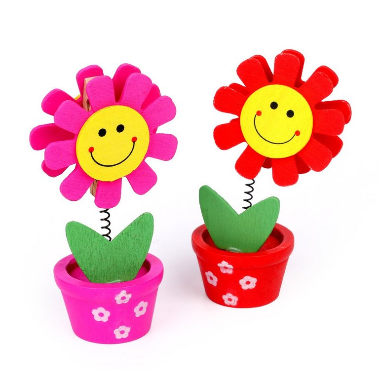 Мемо-клип  "Цветочная полянка" микс