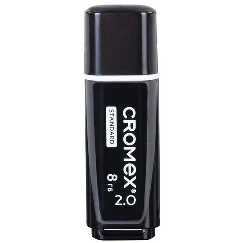 Флеш-диск  8Gb  CROMEX Standard USB 2.0, черный