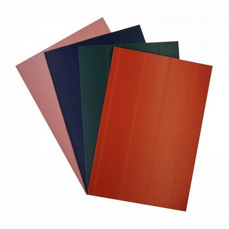 Набор цв. картона гофрированного А4 4 лист 4 цв. "Перламутровые цвета"