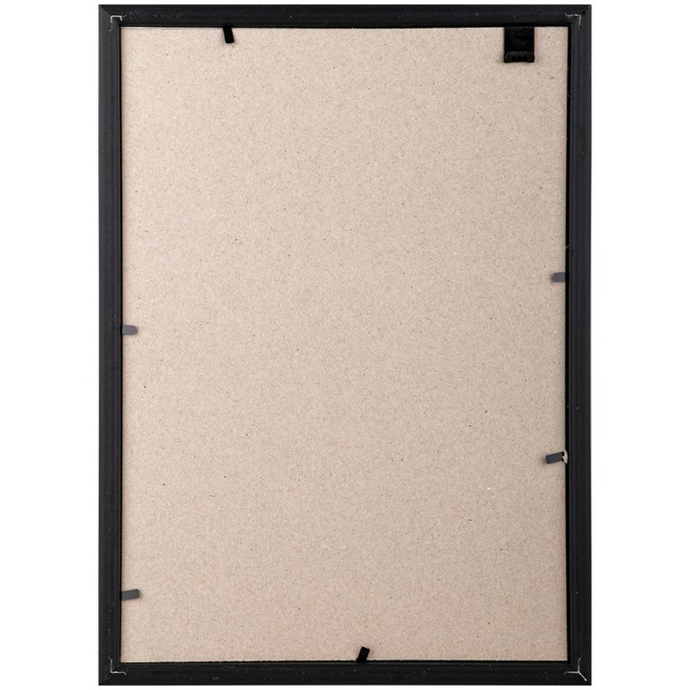 Рамка для фотографий 21*30 см пластик цв. серебро OfficeSpace, №1 (багет 14 мм)