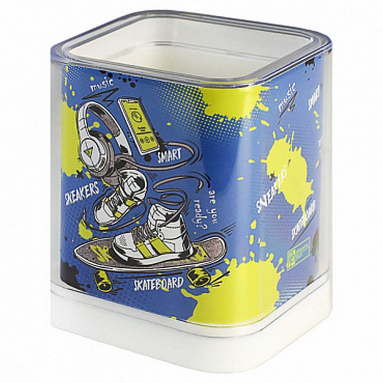 Подставка для ручек "СКЕЙТ" 8,2х10,3х2 см Феникс+