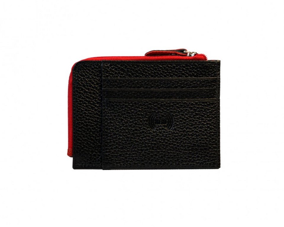 Картхолдер D.Morelli "Бриенна" с RFID-защитой, нат.кожа цв. черный