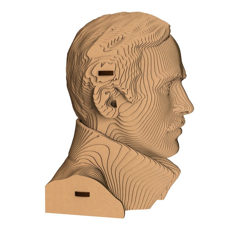 Сборная модель из гофрокартона "Лермонтов" h=17см, 112 дет., 6+, 5cult