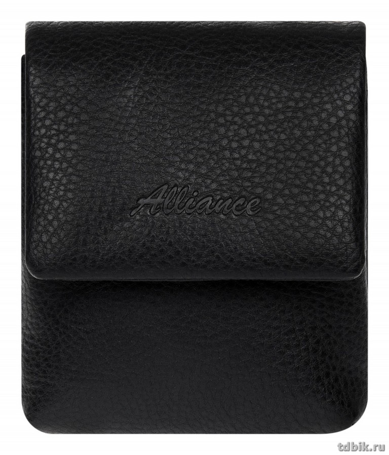 Планшет "Alliance" 14,5*17*9 см, кож. зам, черный