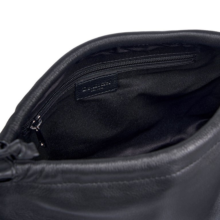 Сумка женская Dr.Koffer 28х20х12см см, нат.кожа черная