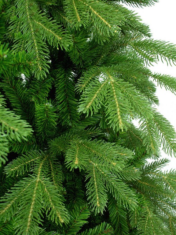 Ель декоративная   0,60 м "Anson" в мешке (литые побеги + ПВХ, 91 ветка, 8 ярусов, d=60см) BEATREES