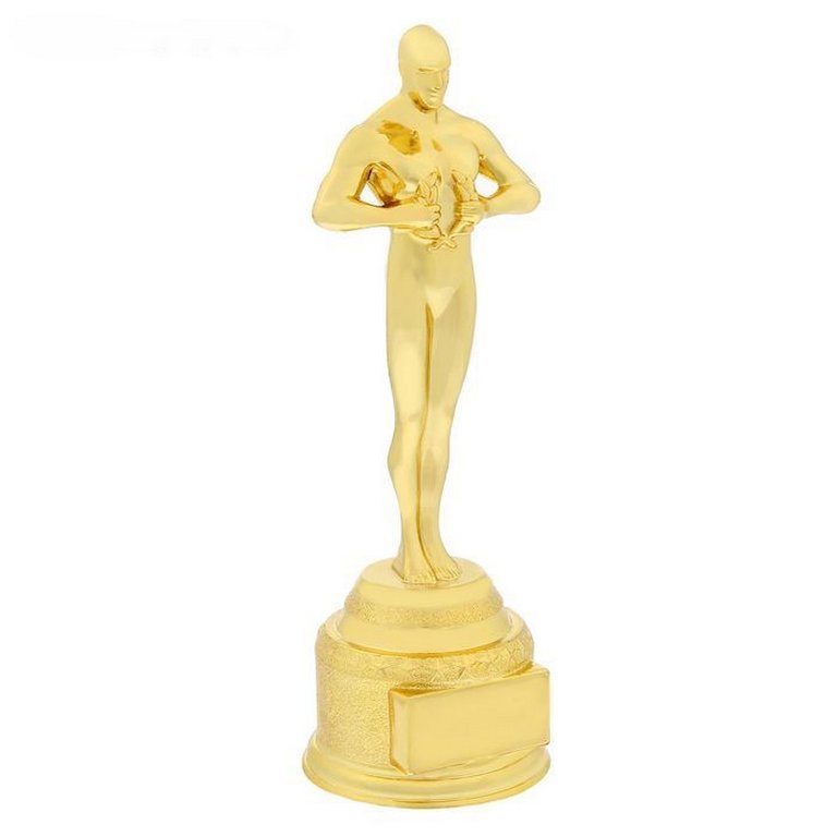 Фигура наградная Оскар без надписи 19см