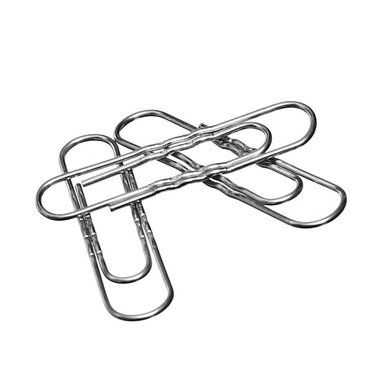 Скрепки 50 мм 50 шт/уп оцинкованные, гофрированные Globus Г 50-50 Ц