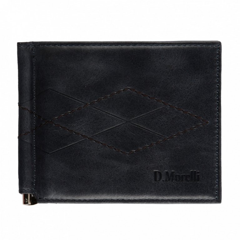 Зажим для денег D.Morelli "БОНД" нат.кожа