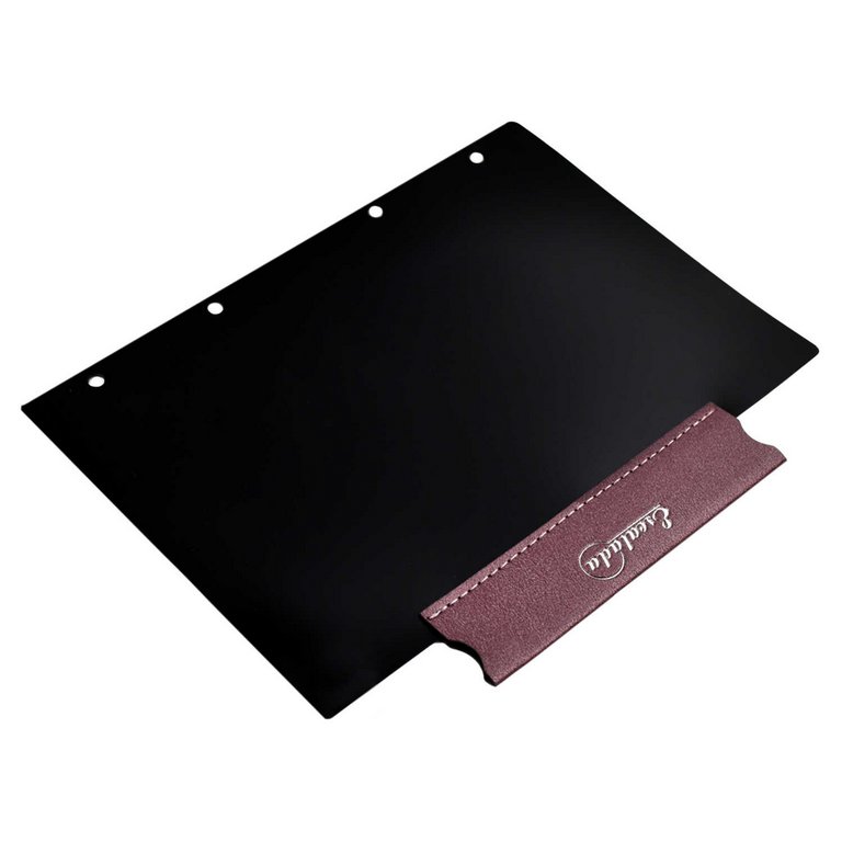 Разделитель сменный для кредитных, дисконтных карт, пропусков, кожзам, пластик черный