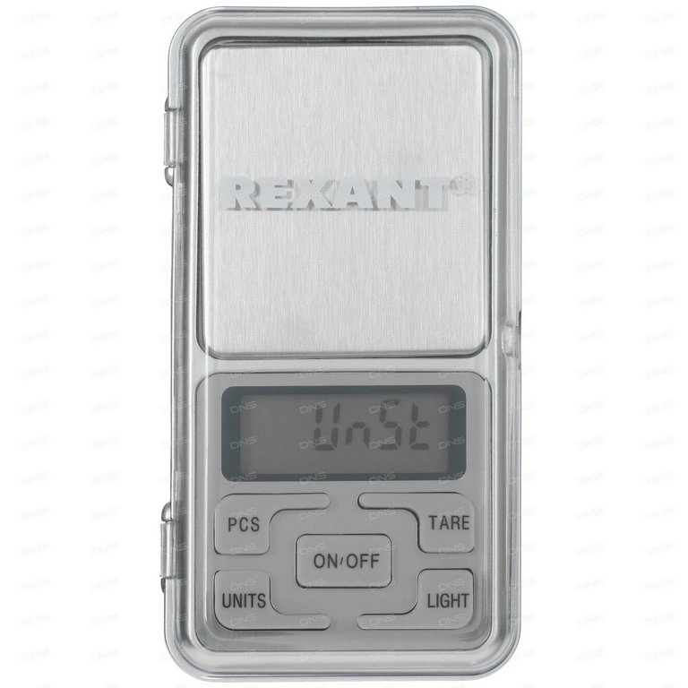 Весы электронные карманные REXANT 72-1001 серебристый