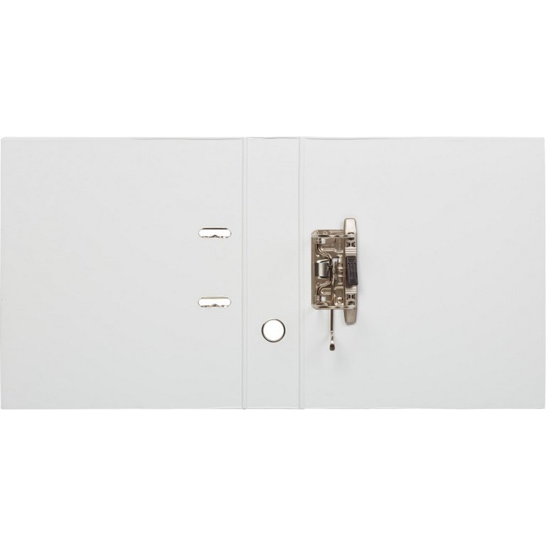 Папка-регистратор А4 70мм Bantex пл. карман на торце, в пленке ПВХ белая