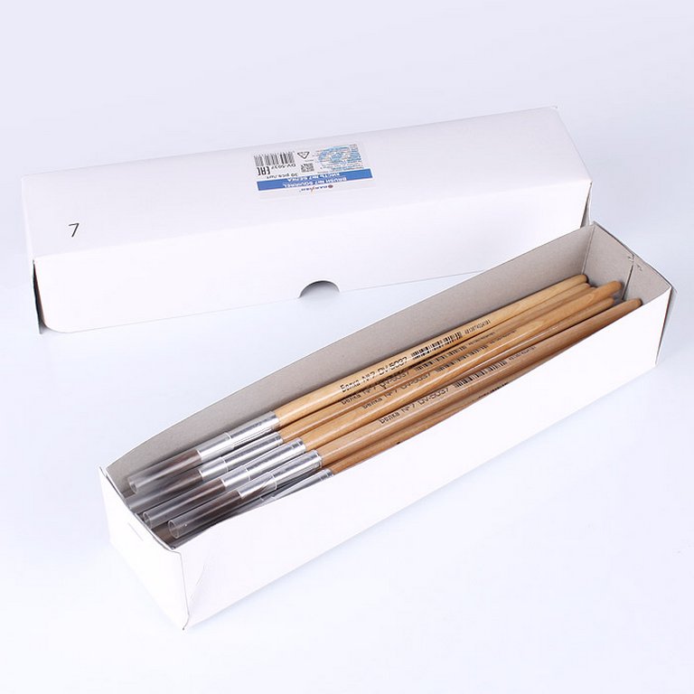 Кисть Белка № 7 круглая живописная Darvish