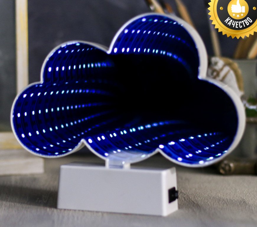 Светильник зеркальный "Милашка", 18х16см