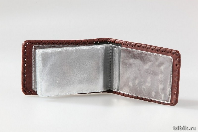 Визитница Макей 74*115мм на 32 визитки, нат. кожа