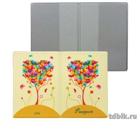 Обложка для паспорта "Твой стиль"  (Дерево)