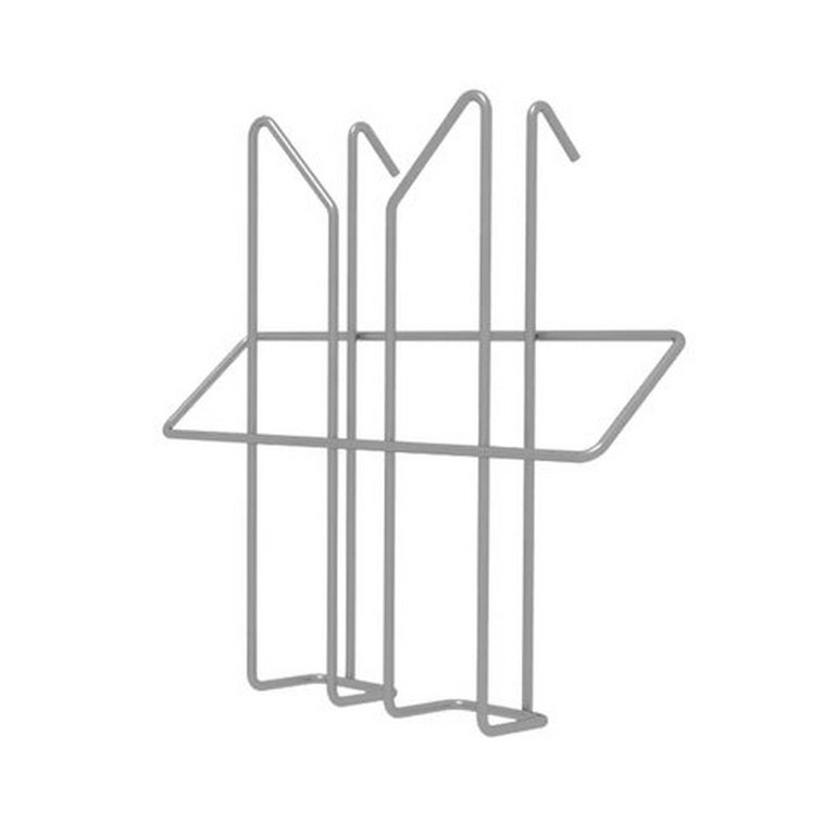 Карман навесной для стоек ПАРУС, А5, 160х160х50 мм, хром