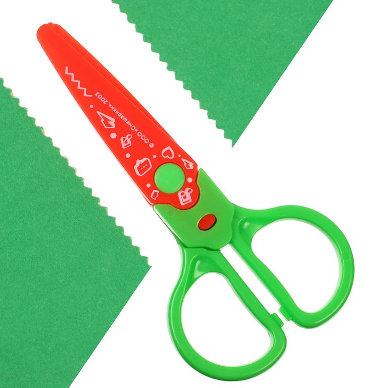 Ножницы фигурные 12,5см "Зубцы" Смешарики