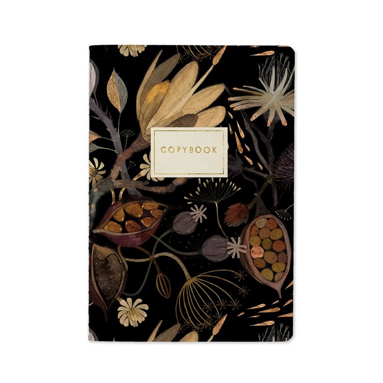 Набор подарочный BrunoVisconti "FLORA.НОЧНЫЕ ЦВЕТЫ" (ДВЕ ТЕТРАДИ В КЛ.+ РУЧКА)