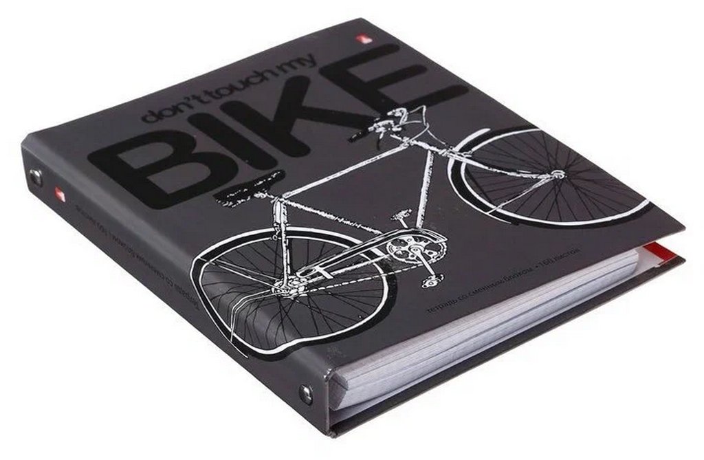 Тетрадь 160 лист кл. А5 на кольцах со сменным блоком  "BIKE"