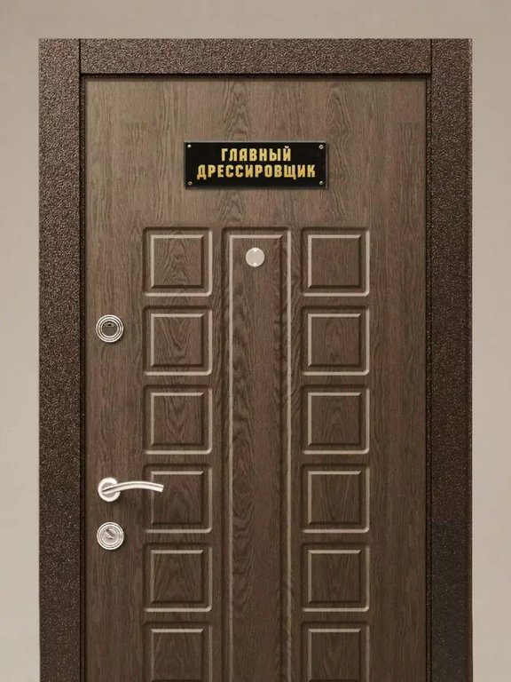 Табличка на дверь "Главный дрессировщик" Бюро находок