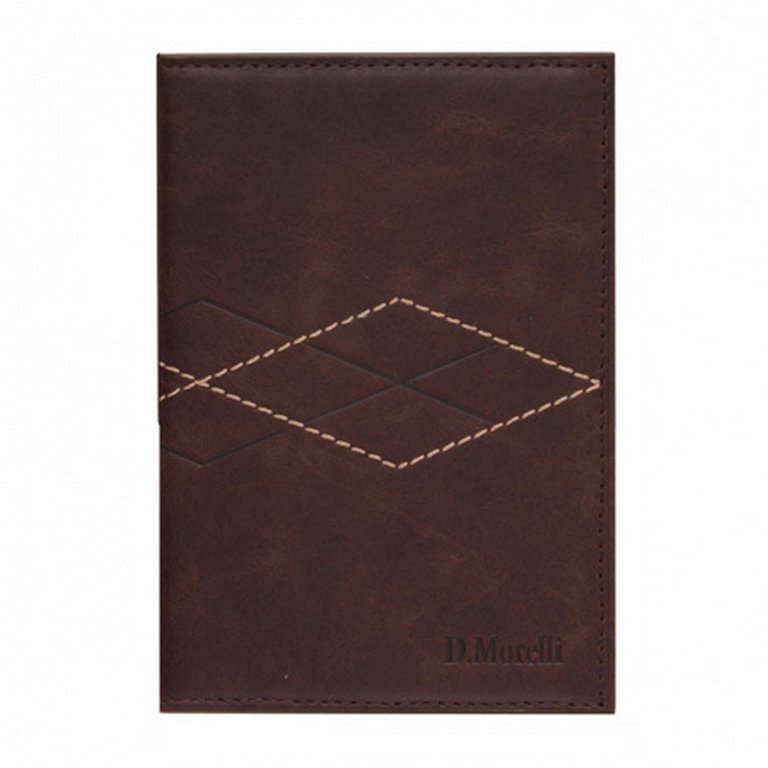Бумажник водителя D.Morelli "Бонд" нат. кожа, коричнвый