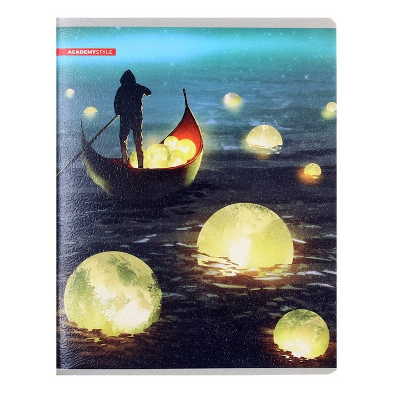 Тетрадь 96 лист кл. А5 на скрепке "Фентези"