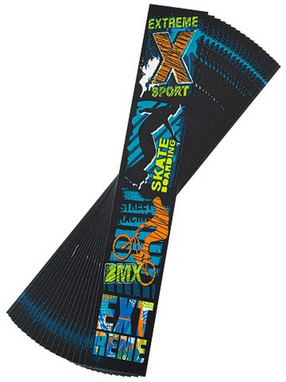 Закладка пластиковая "ЭКСТРЕМАЛЬНЫЙ СПОРТ" 40*245мм