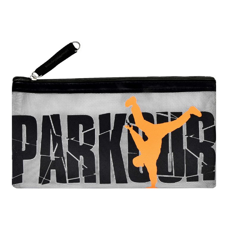 Пенал  для мальчика Феникс + "Паркурщик" 20*10см, нейлон, шелкография