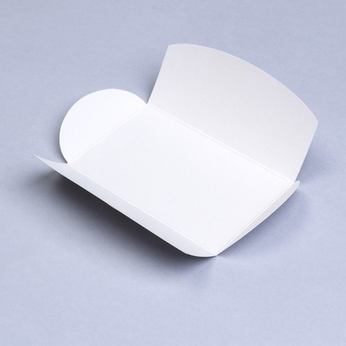 Конверт (для подарочного сертификата) с тиснением белый