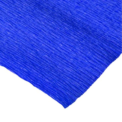 Бумага креповая 50*250 синяя, BRAUBERG
