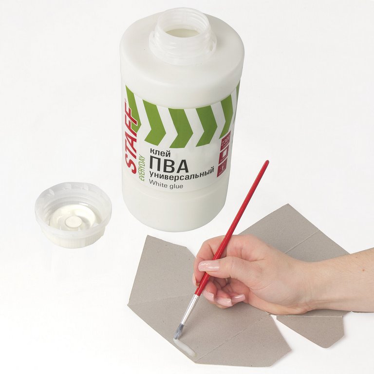 Клей ПВА 2,3кг Универсальный STAFF