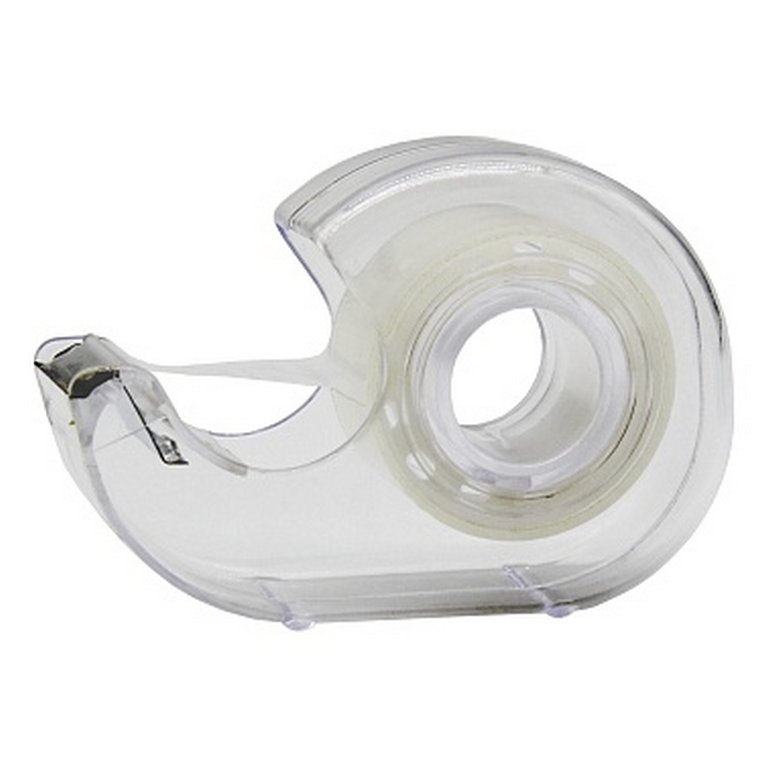 Скотч прозрачный 19 мм *33 м, 35 мкм с диспенсером deVENTE