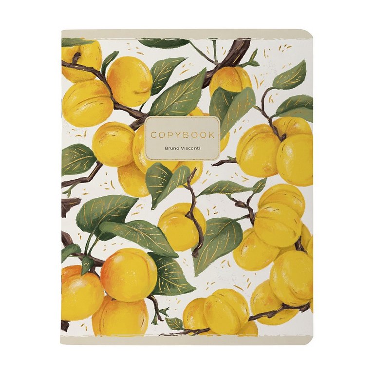 Тетрадь 48 лист кл. А5 на скрепке "FLORA. FRUITS" ассорти