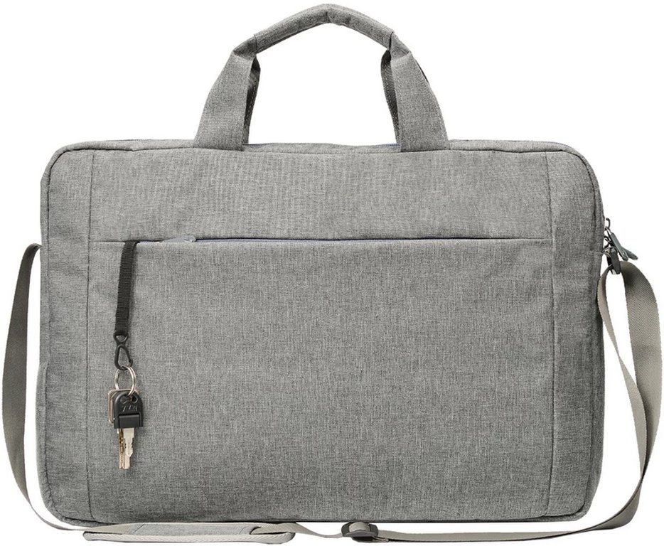 Сумка для ноутбука "Lamark" 17.3" (460х320х60 мм) цв. светло-серый