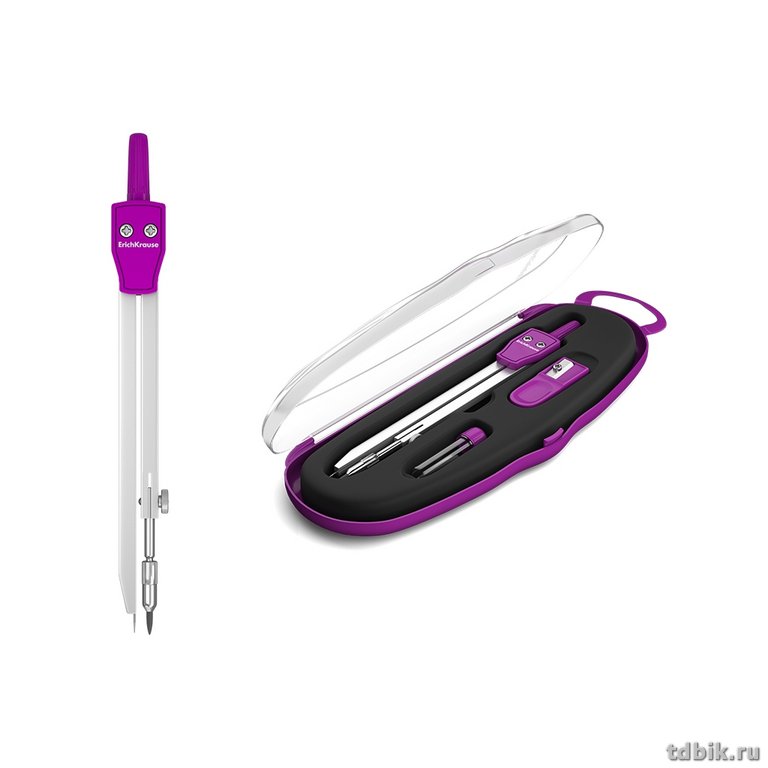 Набор чертежный  3 предмета Erich Krause "School" 135мм