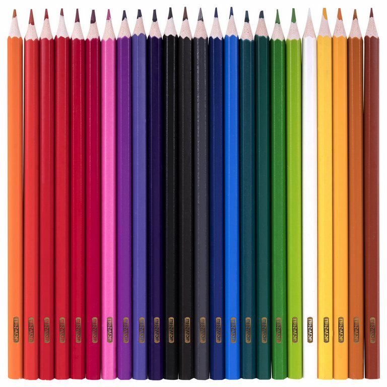 Набор карандашей  24 цв.  пласт. корпус ПИФАГОР "Классик"