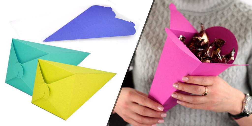 Коробка для подарков 11*26*11 см "Сюрприз" ассорти