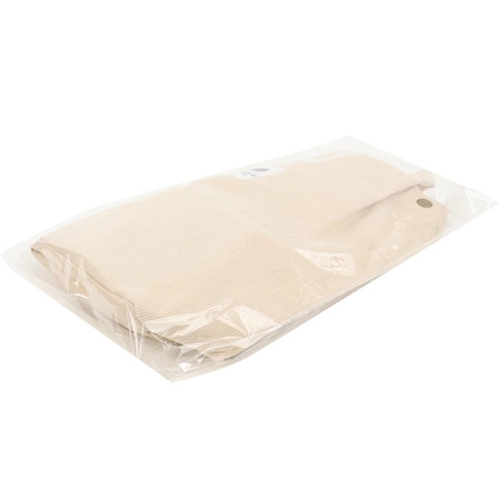 Сумка-шоппер Darvish "Холщовая" (на кнопке) бежевая 34х38х11 см