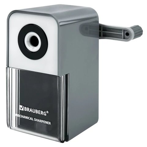 Точилка механическая пластиковый корпус BRAUBERG CLASSIC (50х102х97 мм)