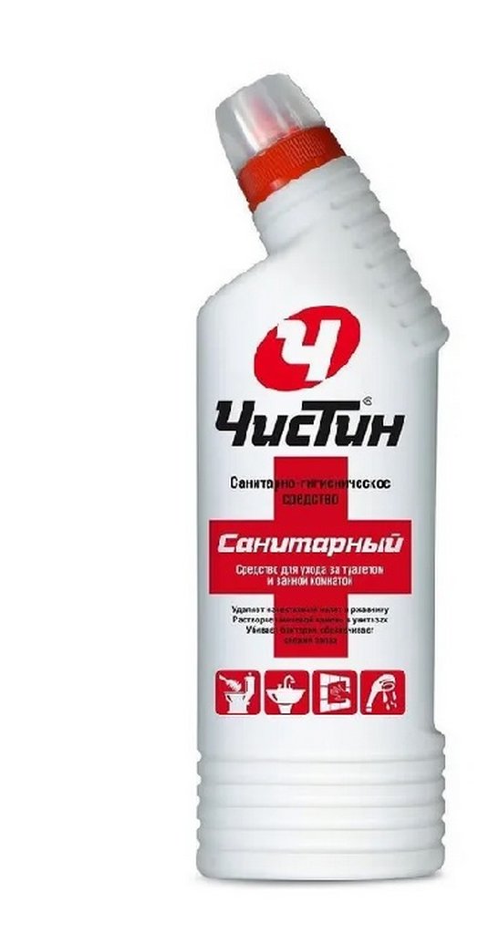 Средство чистящее Санитарный жидкий, 750мл., Чистин