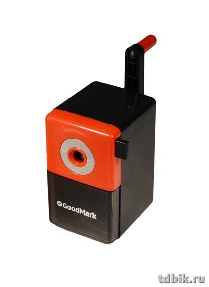 Точилка механическая пластиковый корпус deVENTE (70x110x100мм) с креплением к столу