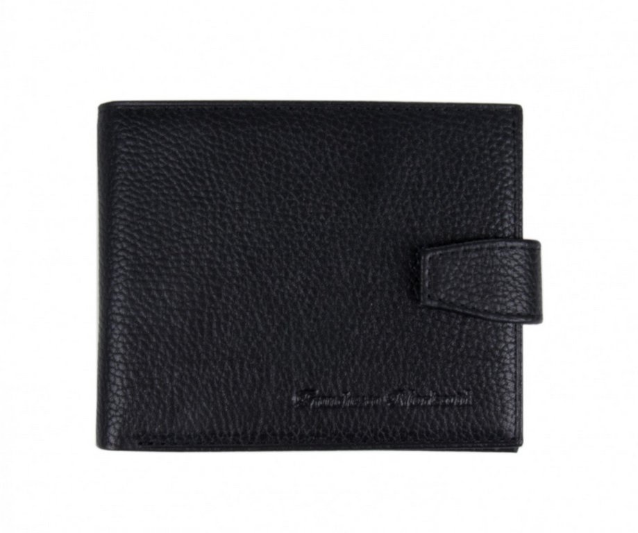 Портмоне Franchesco Mariscotti нат. кожа, черный