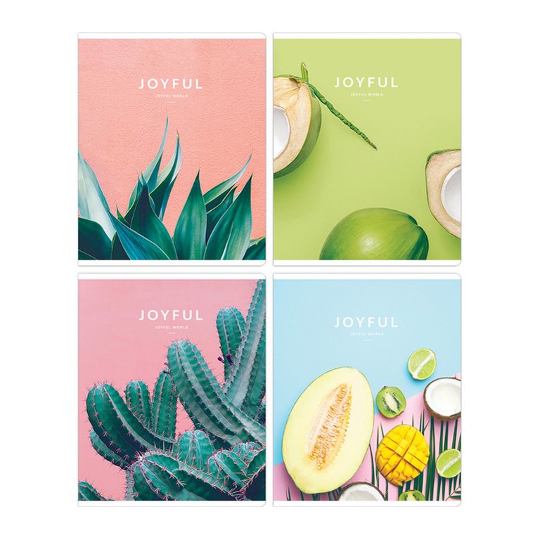 Тетрадь 48 лист кл. А5 на скрепке Greenwich Line "Joyful world", глянцевая ламинация, 70г/м2