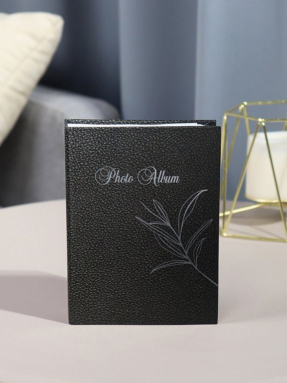 Фотоальбом  40 фото 10*15см твердая обложка "Строгий стиль"