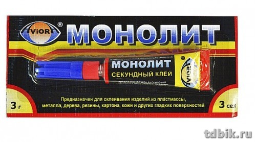 Клей универсальный супер-клей Aviora "Монолит" 3гр.