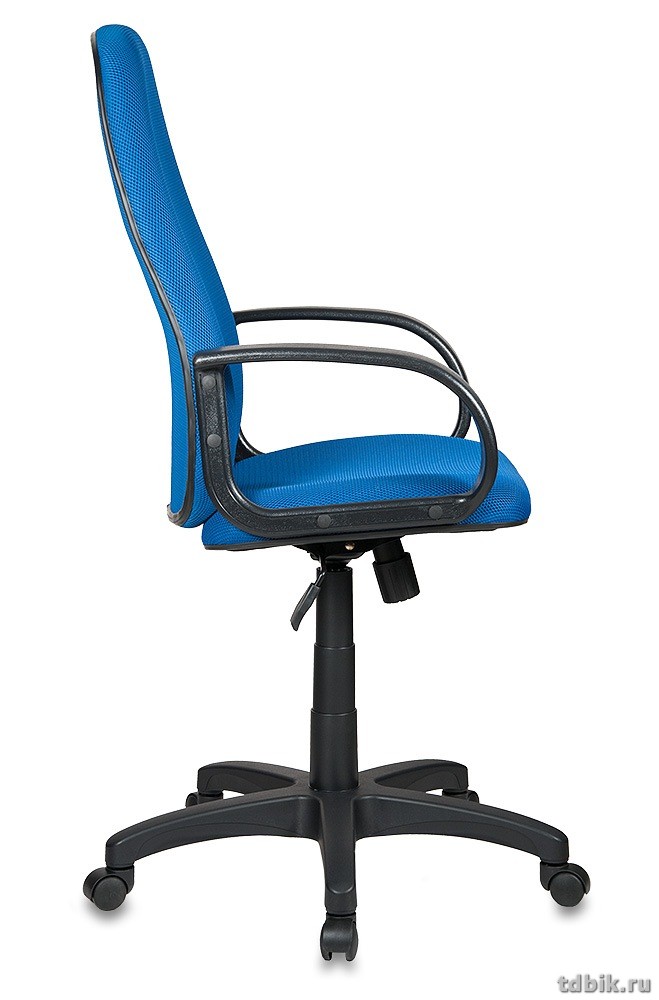 Кресло руководителя Бюрократ Ch-808AXSN TW-10 (ткань, цв. синий)