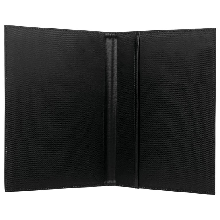 Папка адресная кожа, без надписи, Alliance, черная