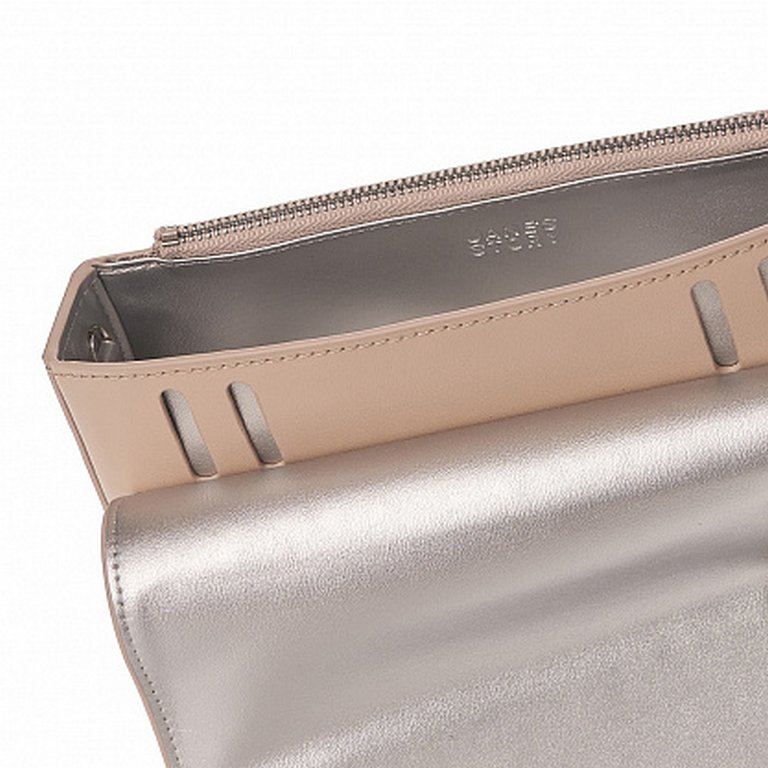 Сумка женская Jane's Story бежевая, нат. кожа